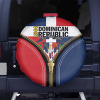 Dominican Republic 1844 Spare Tire Cover Coat Of Arms Zipper Stylized
