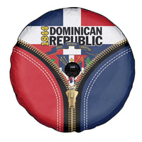Dominican Republic 1844 Spare Tire Cover Coat Of Arms Zipper Stylized