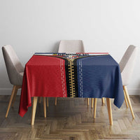 Dominican Republic 1844 Tablecloth Coat Of Arms Zipper Stylized