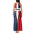 Personalized Dominican Republic 1844 Tank Maxi Dress Coat Of Arms Zipper Stylized