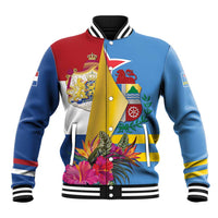 Aruba-Netherlands Baseball Jacket Tropical Unique Style