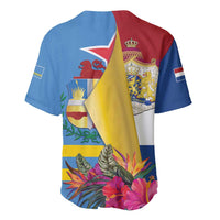 Aruba-Netherlands Baseball Jersey Tropical Unique Style