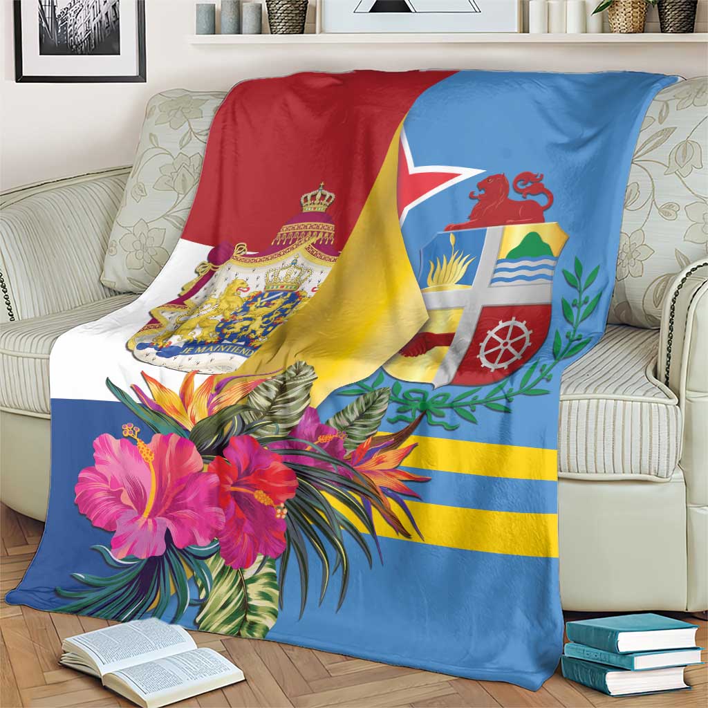 Aruba-Netherlands Blanket Tropical Unique Style