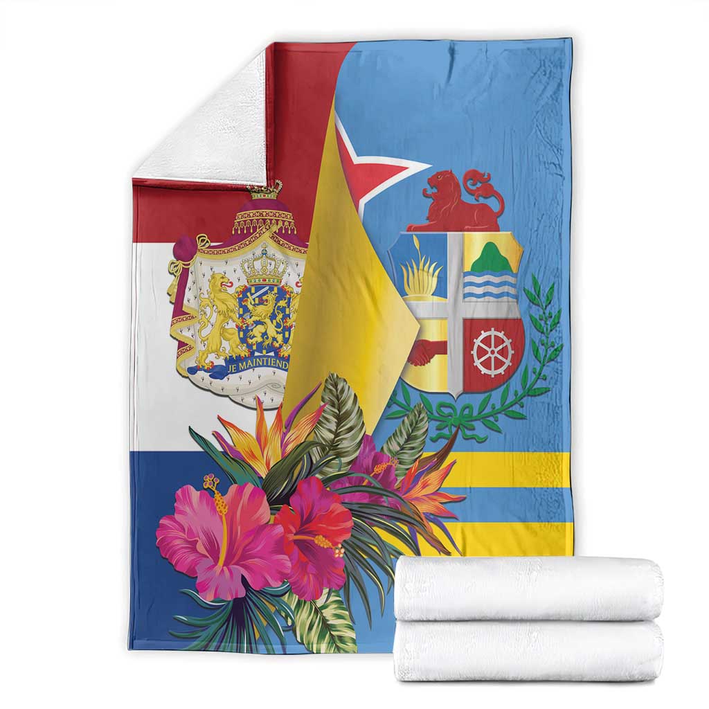 Aruba-Netherlands Blanket Tropical Unique Style