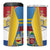 Aruba x Netherlands 4 in 1 Can Cooler Tumbler Tropical Unique Style