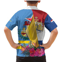 Aruba-Netherlands Family Matching Mermaid Dress and Hawaiian Shirt Tropical Unique Style