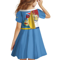 Aruba-Netherlands Family Matching Off Shoulder Maxi Dress and Hawaiian Shirt Tropical Unique Style