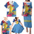 Aruba-Netherlands Family Matching Puletasi and Hawaiian Shirt Tropical Unique Style