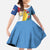 Aruba-Netherlands Family Matching Short Sleeve Bodycon Dress and Hawaiian Shirt Tropical Unique Style
