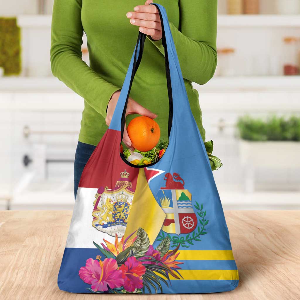 Aruba-Netherlands Grocery Bag Tropical Unique Style