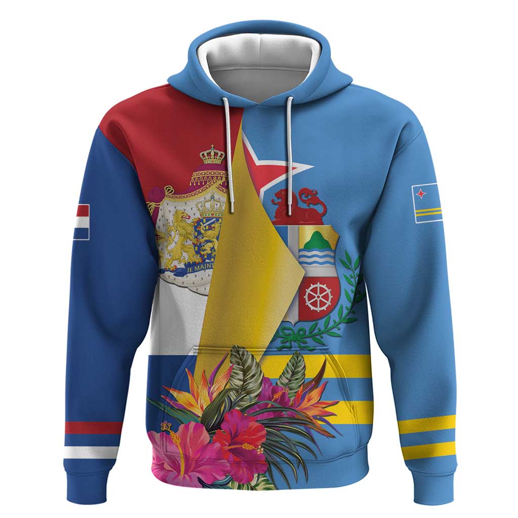 Aruba-Netherlands Hoodie Tropical Unique Style