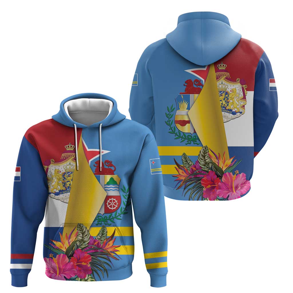Aruba-Netherlands Hoodie Tropical Unique Style