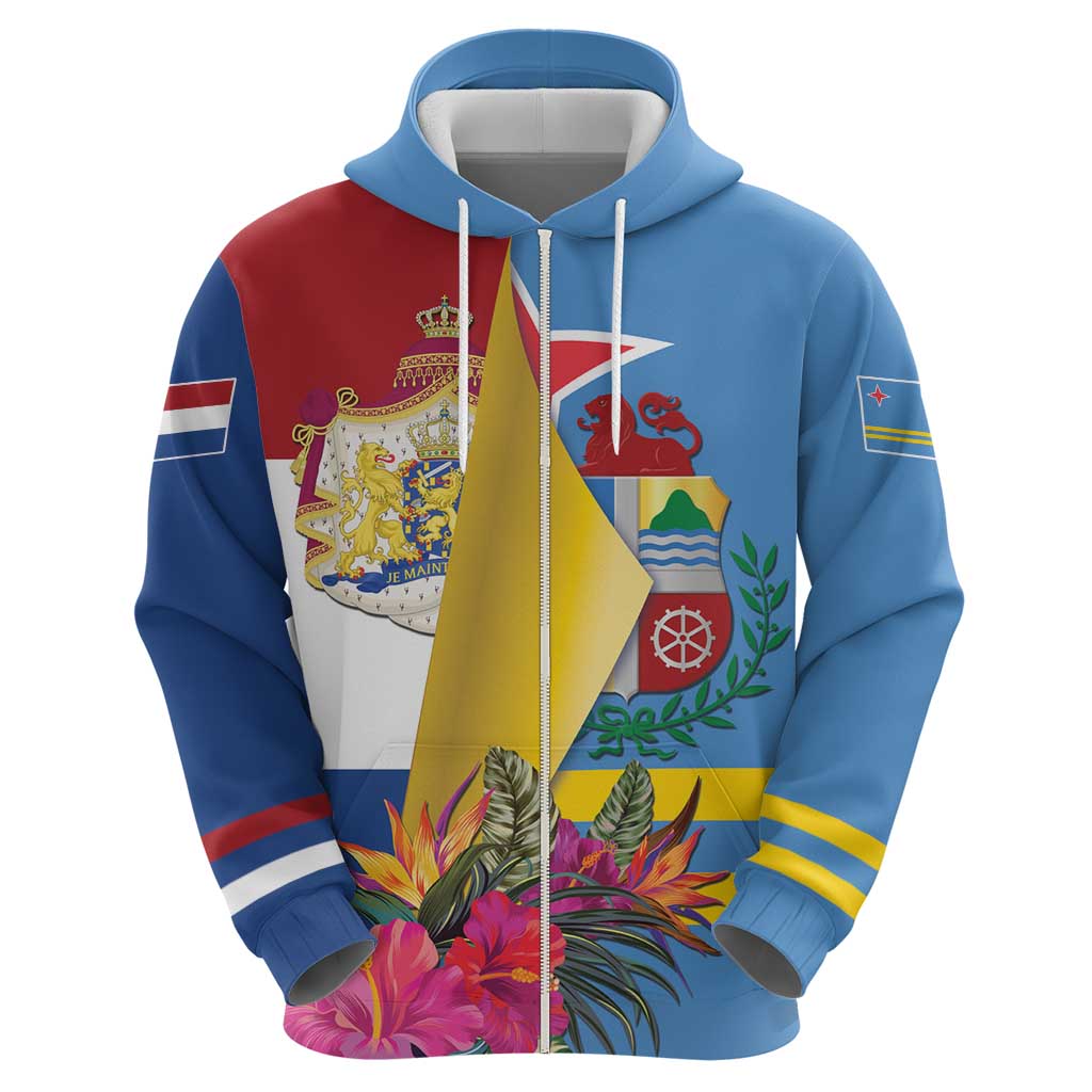 Aruba-Netherlands Hoodie Tropical Unique Style