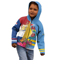 Aruba-Netherlands Kid Hoodie Tropical Unique Style