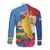 Aruba-Netherlands Long Sleeve Button Shirt Tropical Unique Style