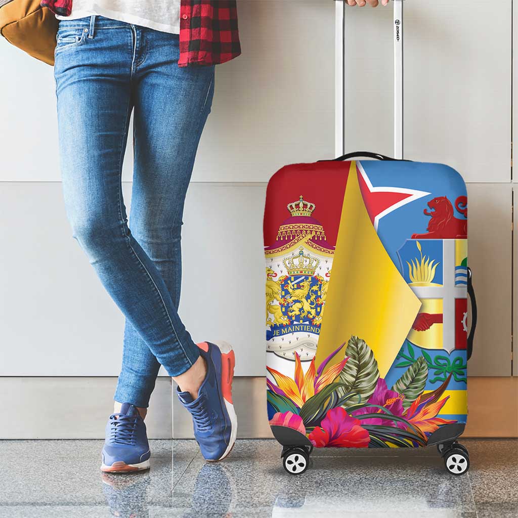 Aruba-Netherlands Luggage Cover Tropical Unique Style