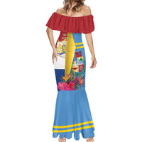Aruba-Netherlands Mermaid Dress Tropical Unique Style