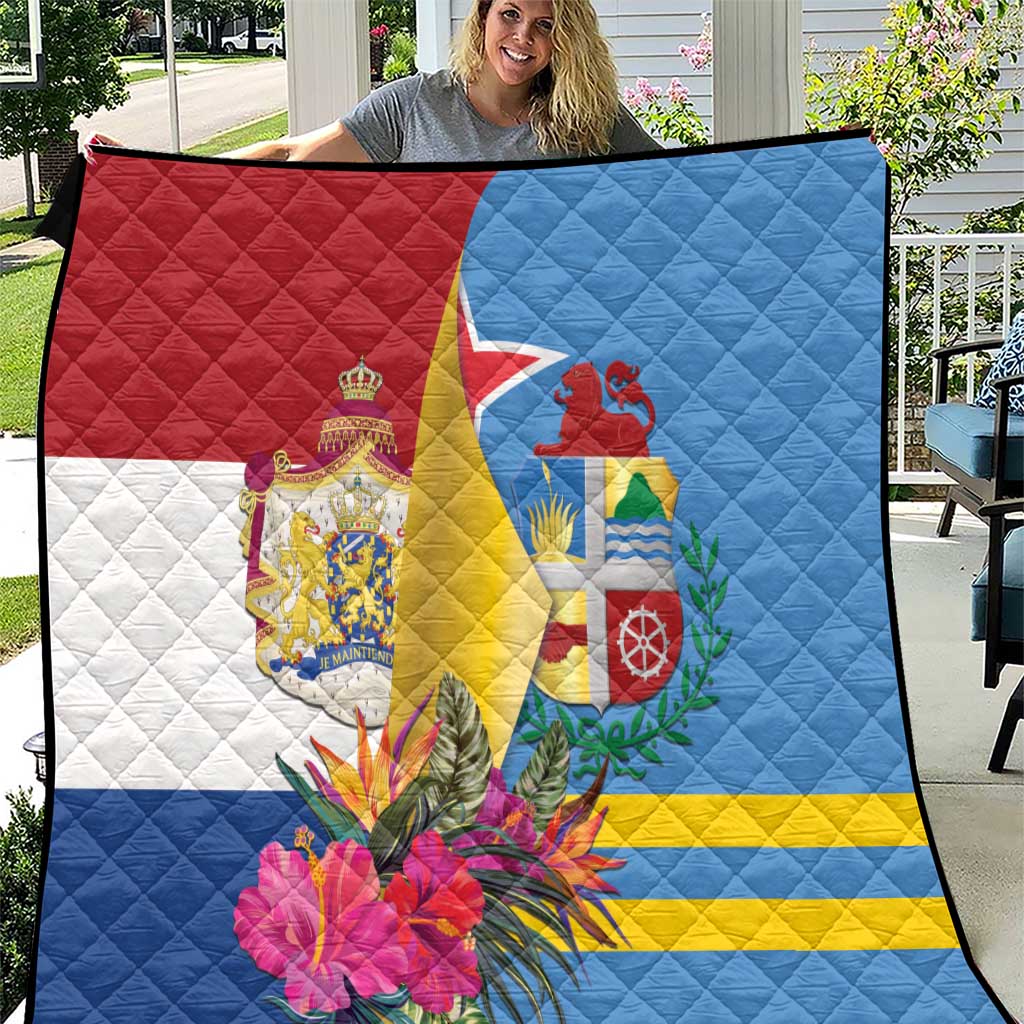 Aruba-Netherlands Quilt Tropical Unique Style