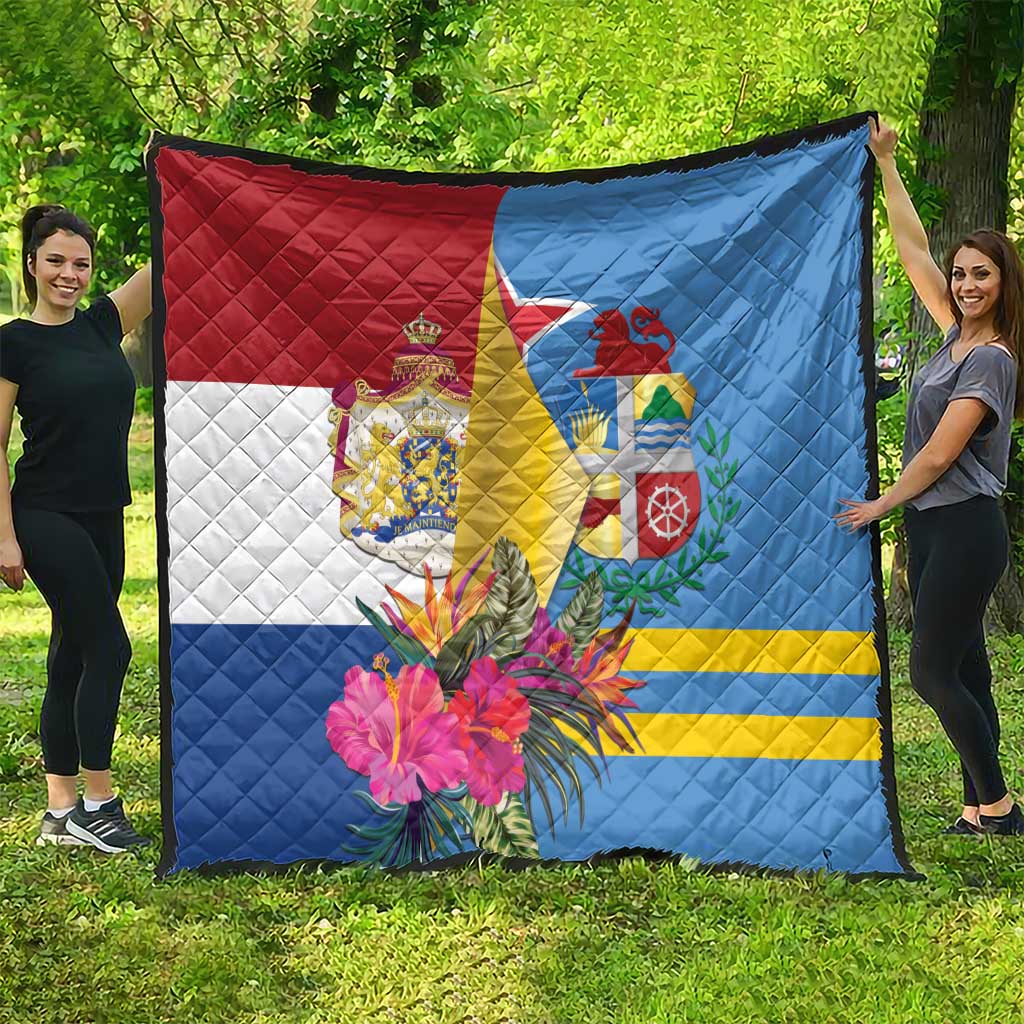 Aruba-Netherlands Quilt Tropical Unique Style