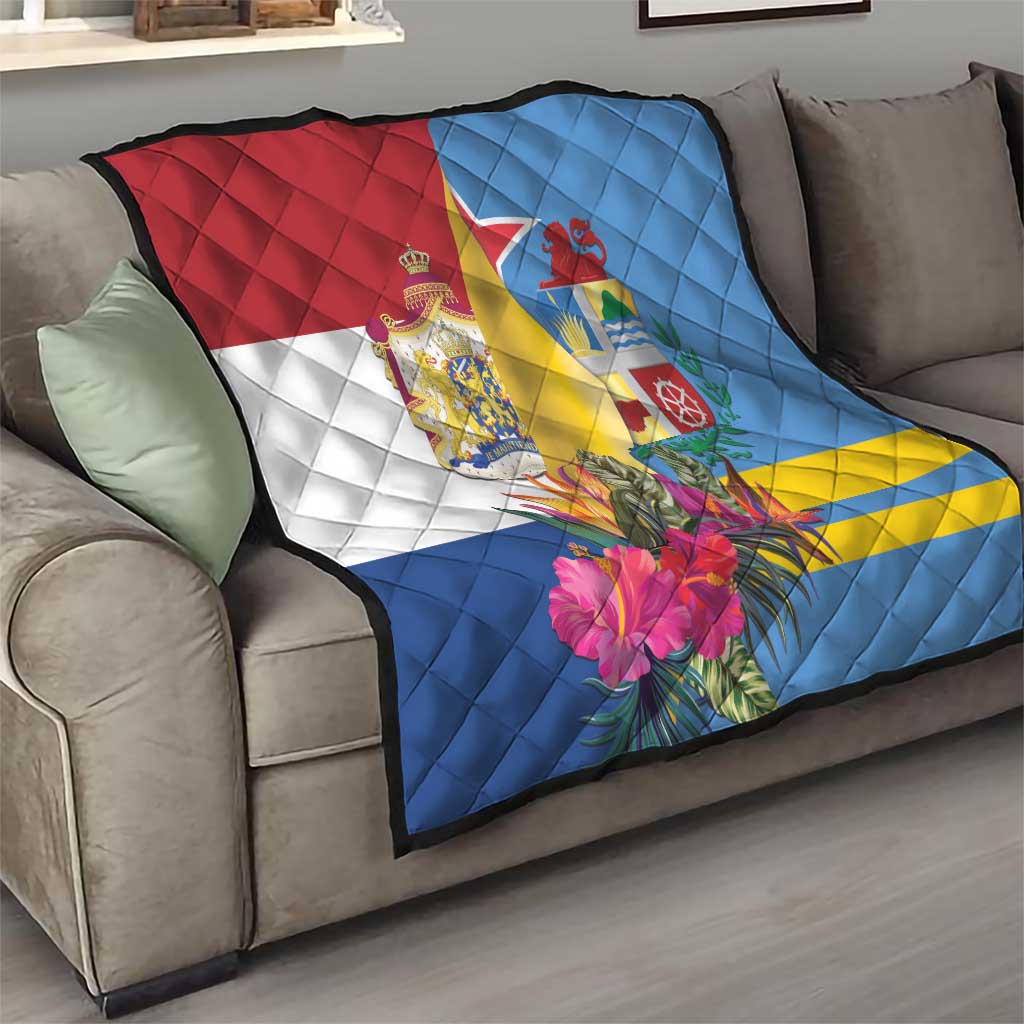 Aruba-Netherlands Quilt Tropical Unique Style
