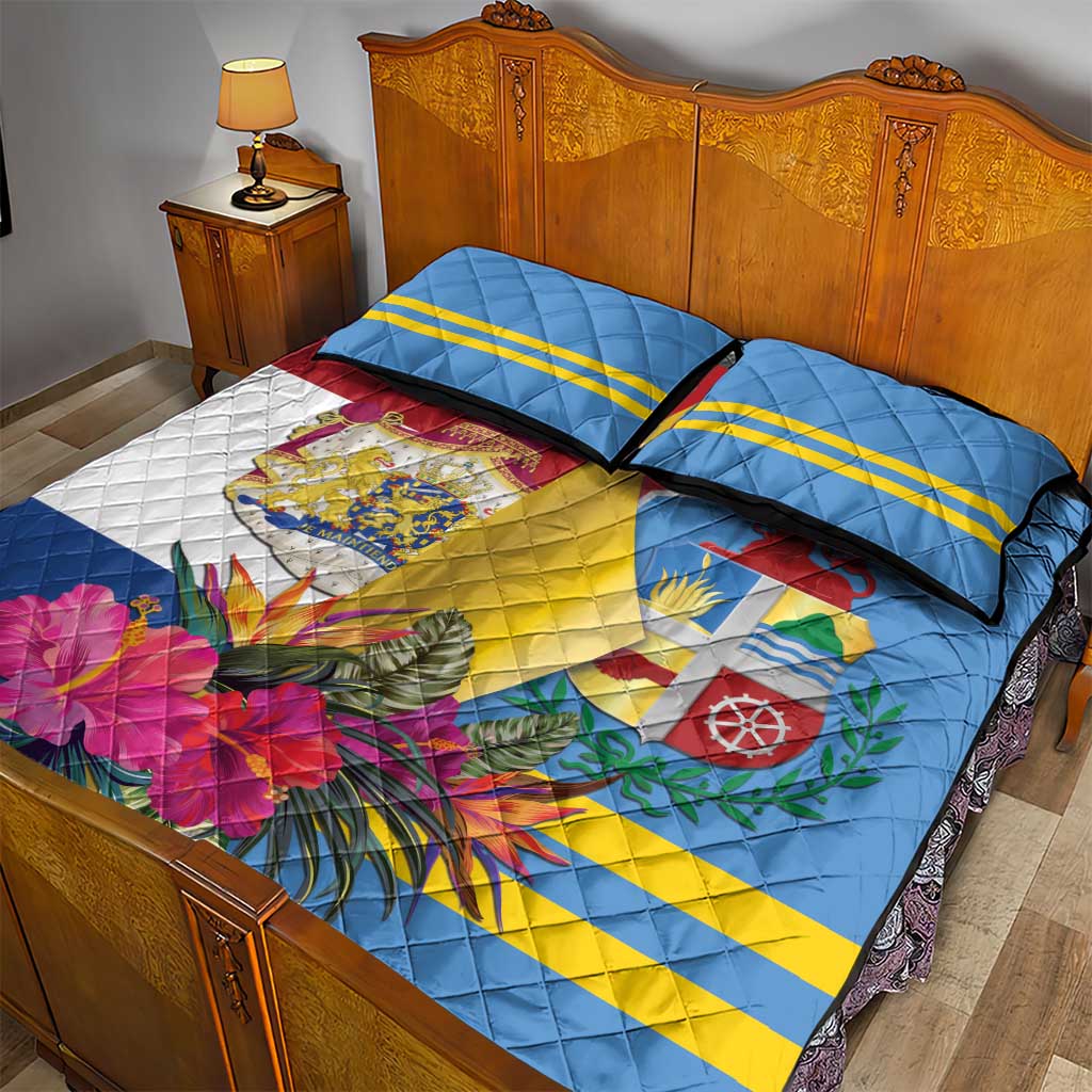 Aruba-Netherlands Quilt Bed Set Tropical Unique Style