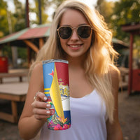 Aruba x Netherlands Skinny Tumbler Tropical Unique Style