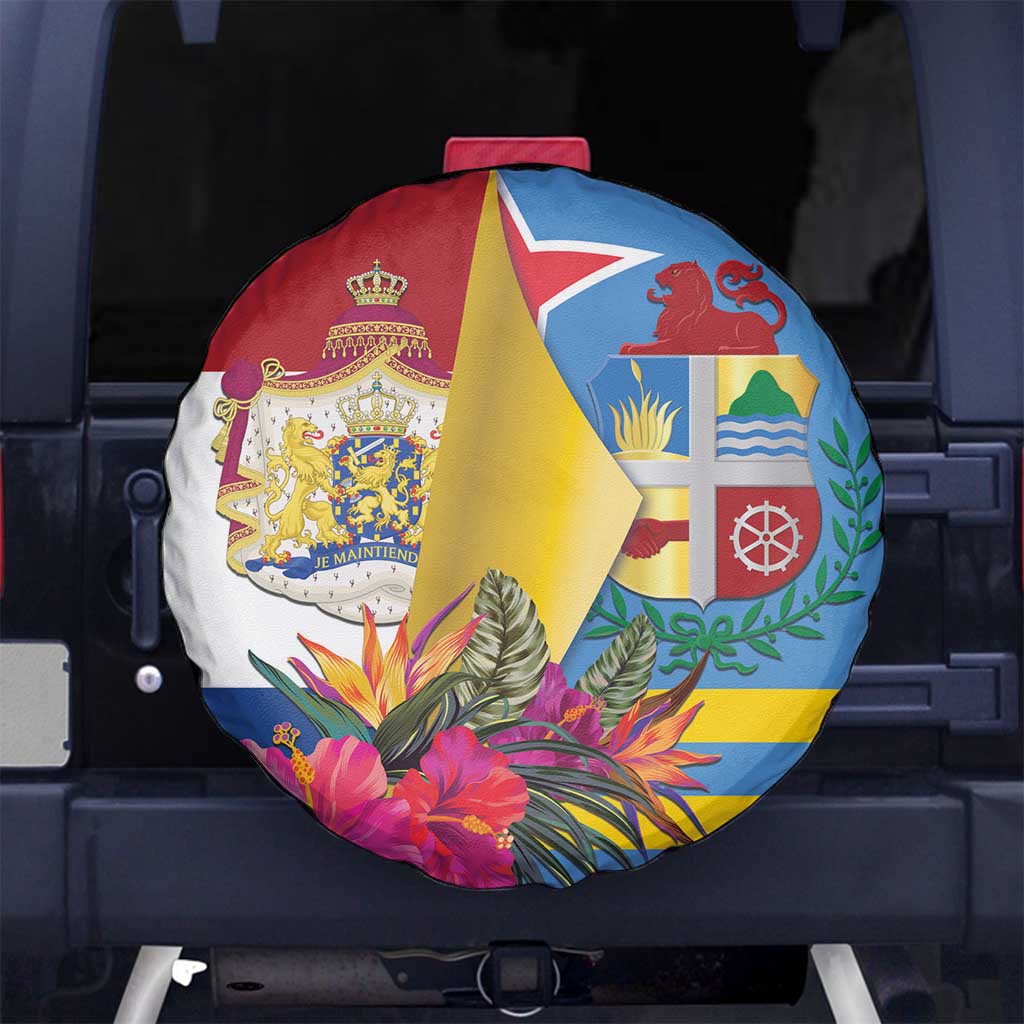 Aruba-Netherlands Spare Tire Cover Tropical Unique Style