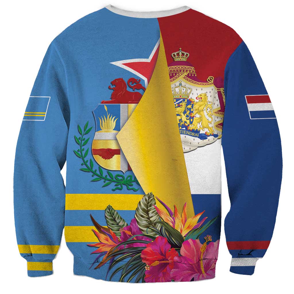 Aruba-Netherlands Sweatshirt Tropical Unique Style