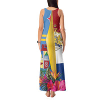 Aruba-Netherlands Tank Maxi Dress Tropical Unique Style