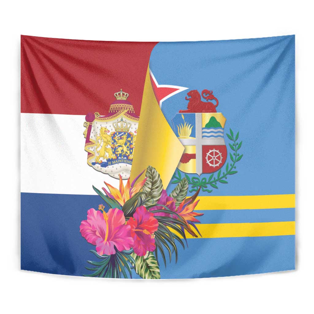 Aruba-Netherlands Tapestry Tropical Unique Style