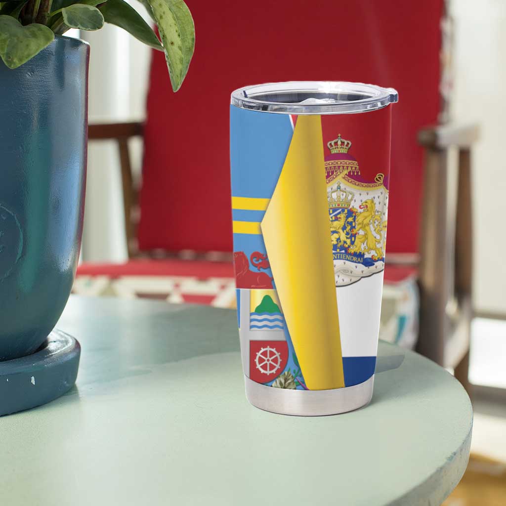 Aruba x Netherlands Tumbler Cup Tropical Unique Style