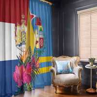 Aruba-Netherlands Window Curtain Tropical Unique Style
