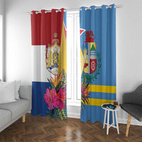 Aruba-Netherlands Window Curtain Tropical Unique Style