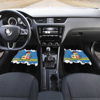 Aruba Dushi Tera Car Mats Coat Of Arms Torn Paper Stylized