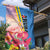 Aruba Flamingo Garden Flag Tropical Sunset Vibes