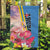 Aruba Flamingo Garden Flag Tropical Sunset Vibes