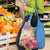 Aruba Flamingo Grocery Bag Tropical Sunset Vibes