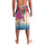 Personalised Aruba Flamingo Lavalava Tropical Sunset Vibes