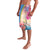 Personalised Aruba Flamingo Lavalava Tropical Sunset Vibes