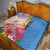 Aruba Flamingo Quilt Tropical Sunset Vibes