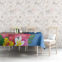 Aruba Flamingo Tablecloth Tropical Sunset Vibes