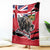 Canada Manitoba Province Bison Blanket Gloriosus et Liber