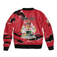 Personalized Canada Manitoba Province Bison Bomber Jacket Gloriosus et Liber