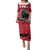 Personalized Canada Manitoba Province Bison Family Matching Puletasi and Hawaiian Shirt Gloriosus et Liber