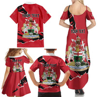 Personalized Canada Manitoba Province Bison Family Matching Summer Maxi Dress and Hawaiian Shirt Gloriosus et Liber