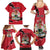 Personalized Canada Manitoba Province Bison Family Matching Summer Maxi Dress and Hawaiian Shirt Gloriosus et Liber