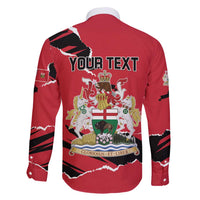 Personalized Canada Manitoba Province Bison Family Matching Tank Maxi Dress and Hawaiian Shirt Gloriosus et Liber