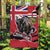 Canada Manitoba Province Bison Garden Flag Gloriosus et Liber