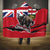 Canada Manitoba Province Bison Hooded Blanket Gloriosus et Liber