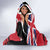 Canada Manitoba Province Bison Hooded Blanket Gloriosus et Liber